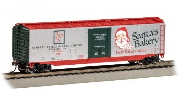 HO SANTA'S BAKERY BOX CAR