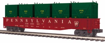 PRR GONDOLA WITH CONTAINERS