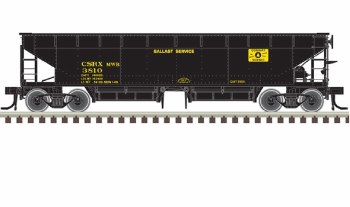HO 70 TON HART BALLAST CAR CON