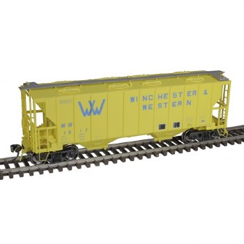 W&W COVERED HOPPER #1017