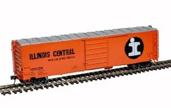 50' POSTWAR BOXCAR ILLINOIS