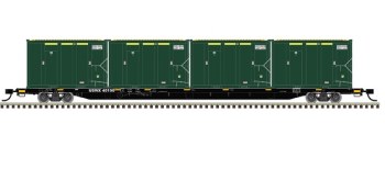 TMTRASH FLAT CAR W/MSW CONTAIN