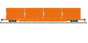 TMTRASH FLAT CAR W/MSW CONTAIN