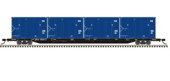 TMTRASH FLAT CAR W/MSW CONTAIN