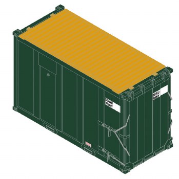 HIGH-CUBE MSW CONTAINER USWX S