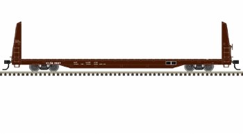 HO TRAINMAN BULKHEAD FLAT CAR