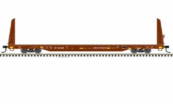 HO TRAINMAN BULKHEAD FLAT CAR