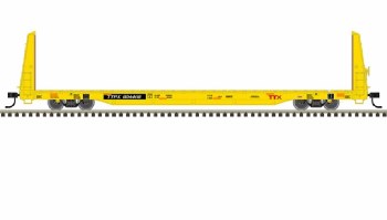HO TRAINMAN BULKHEAD FLAT CAR