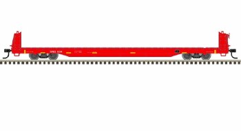 HO TRAINMAN BULKHEAD FLAT CAR