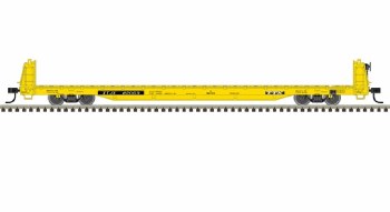 HO TRAINMAN BULKHEAD FLAT CAR