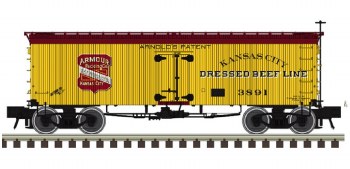36' WOOD REEFER ARMOUR KC 3893