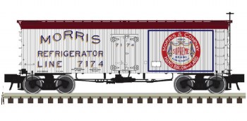 36' WOOD REEFER MORRIS REFRIGE