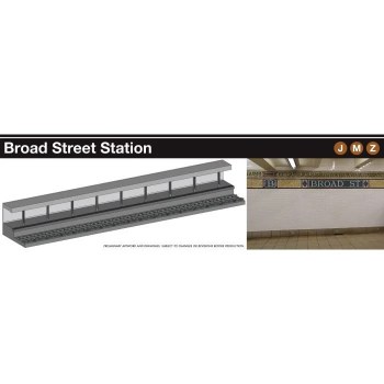 HO NYC Subway Platform Broad
