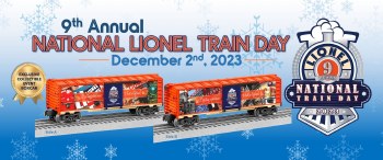 2023 NATIONAL TRAIN DAY BOXCAR