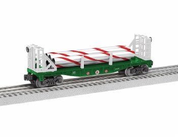 Peppermint Railroad Flatcar wi