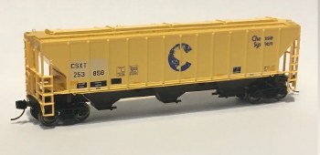 CSX COVERED HOPPER #253858