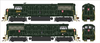 PRR U25B #2641 - DCC & SOUND