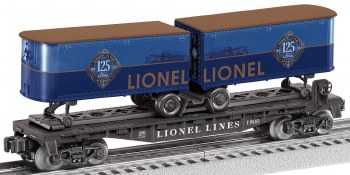 Lionel 125th Flatcar with Pigg