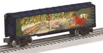 Christmas Anticipation boxcar