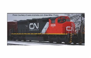 CN GMD SD40-2W