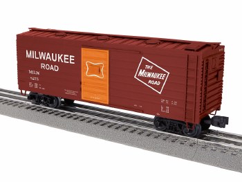 MILWAUKEE ROAD RIB-SIDE BOXCAR