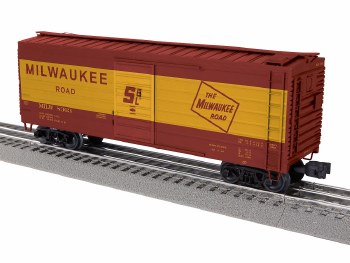 MILWAUKEE ROAD RIB-SIDE BOXCAR