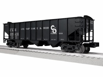 C&O 3-BAY HOPPER W/PEAKED ENDS