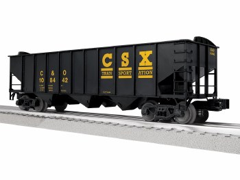 CSX 3-BAY HOPPER W/PEAKED ENDS