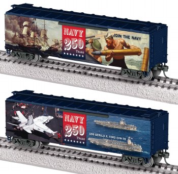 US Navy 250th Boxcar