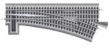 FasTrack O60 Turnout - Right