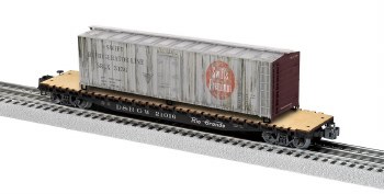 Rio Grande PS-4 Flatcar w/Wood
