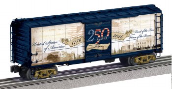 America 250th O-Scale Boxcar