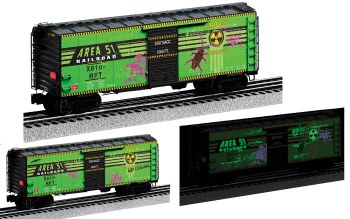 Area 51 Radioactive Boxcar w/s
