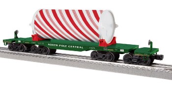 Christmas Heavy Duty Flatcar w