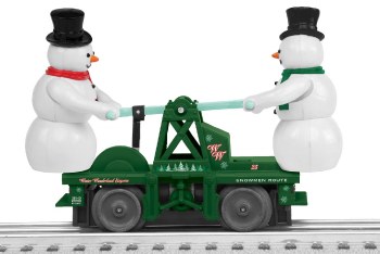 Escaping Snowmen Handcar