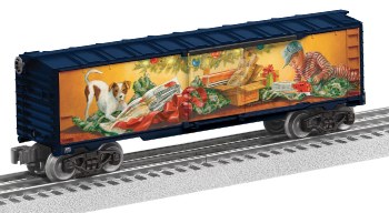 Christmas Morning Boxcar