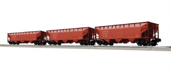 Santa Fe 3 Bay AAR Hopper 3 Pa