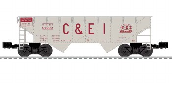 C&EI 2 Bay AAR Hopper #97393