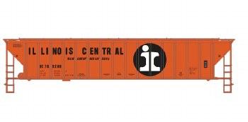 Illinois Central 4740 PS-2CD