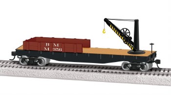 Boston & Maine Crane Car