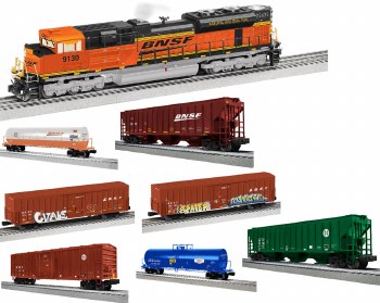 BNSF LNG SD70ACe Freight Set