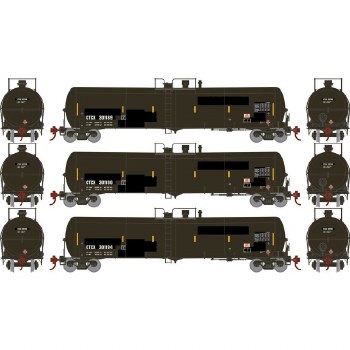 CTCX 30K GAL TANK CAR - 3 PACK