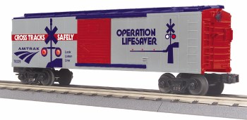 AMTRAK BOX CAR W/LEDS #70229