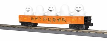 HALLOWEEN GONDOLA ORANGE W/LGH