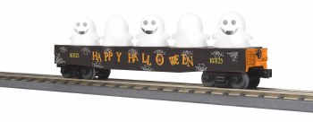 HALLOWEEN GONDOLA BLACK W/LGH