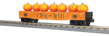 HALLOWEEN GONDOLA ORANGE W/LGH