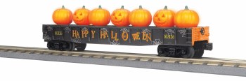 HALLOWEEN GONDOLA BLACK W/LGH