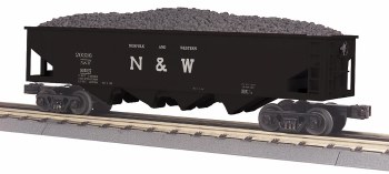 N&W 4 BAY HOPPER W/LOAD