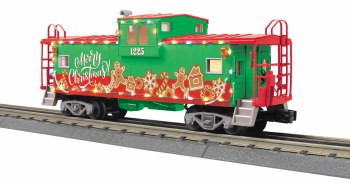 CHRISTMAS 1225 LIGHTED CABOOSE