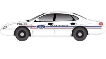 HO 1996 FORD TAURUS POLICE DEM